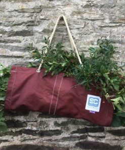 forage bag hanging on a wall