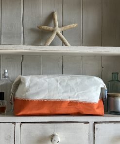 limited edition - apricot orange wash bag mix