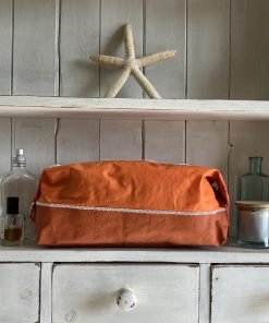 limited edition - orange and tan wash bag mix
