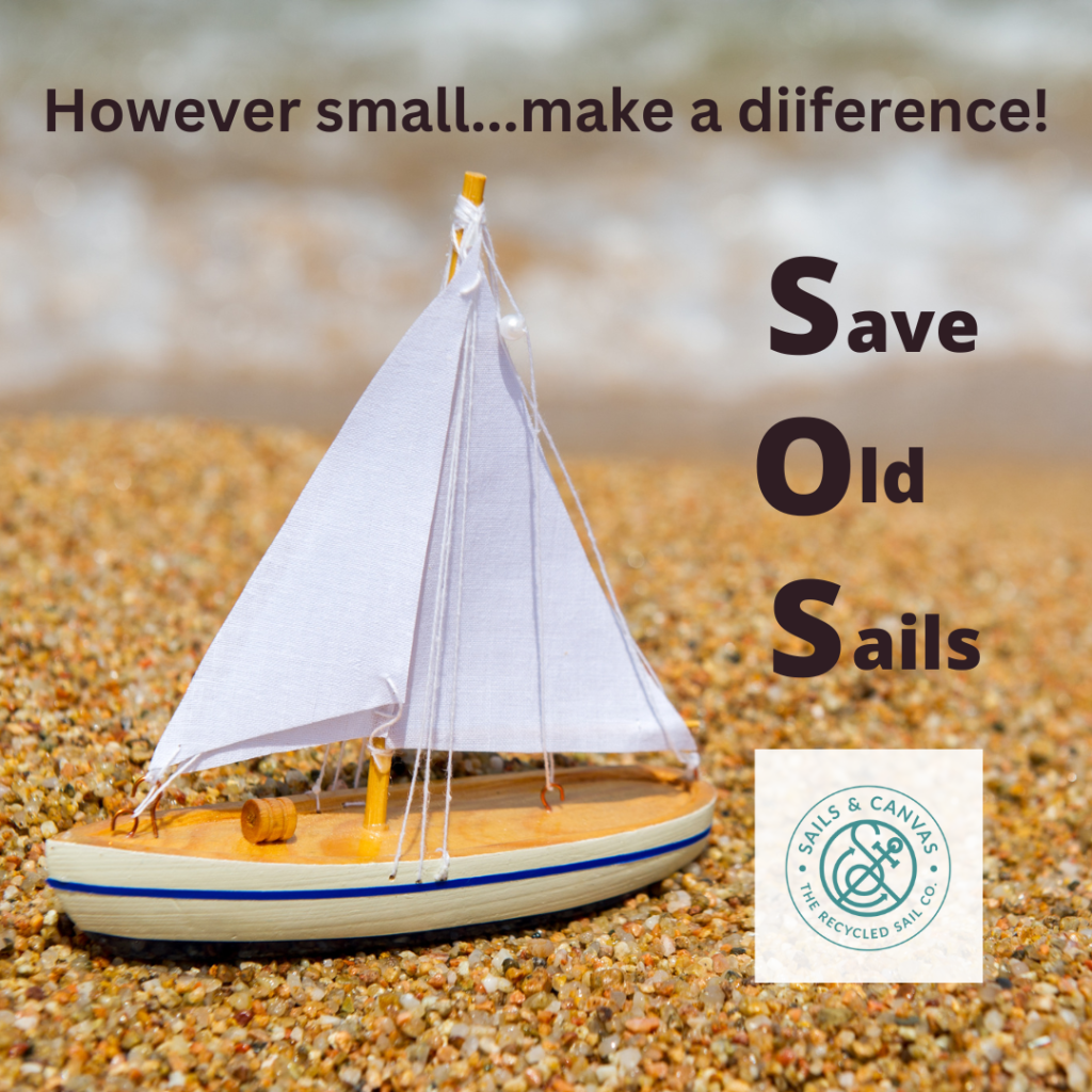 save old sails - calling south west sailing clubs!