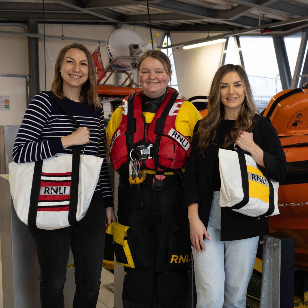 from lifeboat to tote: a new life for rnli rescue kit