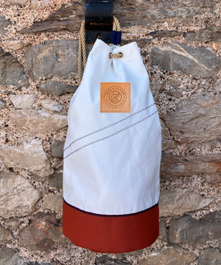 windward sailor duffle bag - rust