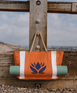 yoga bag - tan