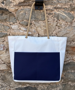 seaway beach bag - navy