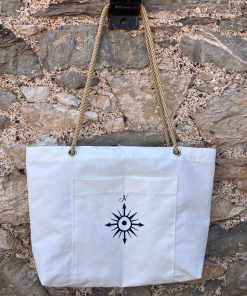 windrose tote bag - navy